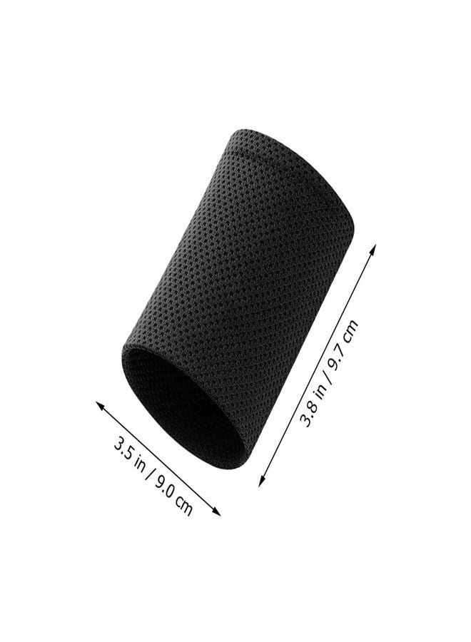 Toddmomy Cooling Wristbands for Sports Ice Silk Wrist Guards Breathable Summer Wrist Covers Sweat Absorbing Running Gym Unisex - Image 2