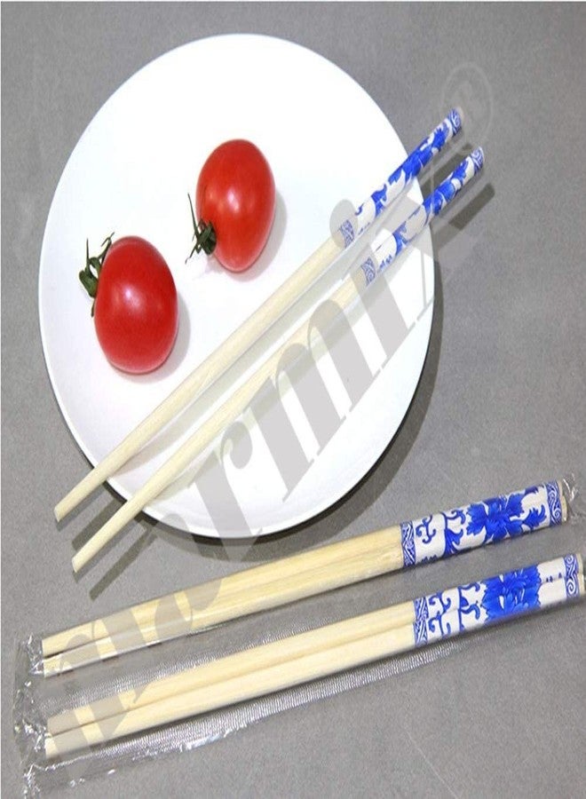 MARMIX Chopsticks Reusable Chinese Natural Bamboo Chopsticks 9.5"/24cm Long Lightweight Wood Chopstick Set for Restaurant Eating Cooking -2 Pairs Gift Sets Dishwasher Safe Japaness Style - Image 1