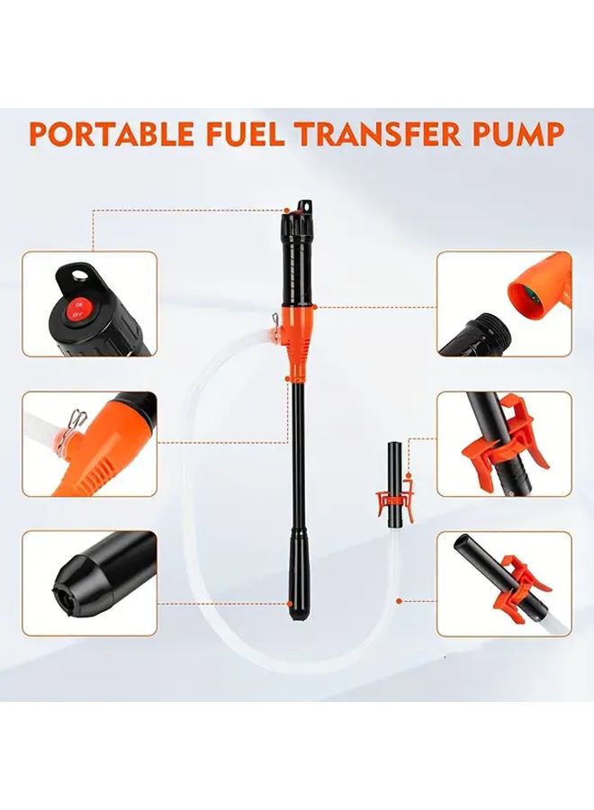 Car Oil Pump Portable Manual Fuel Transfer Pump For Cooking Oil Gas And Petrol - Image 3