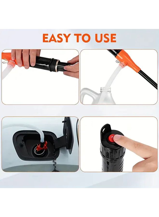 Car Oil Pump Portable Manual Fuel Transfer Pump For Cooking Oil Gas And Petrol - Image 5