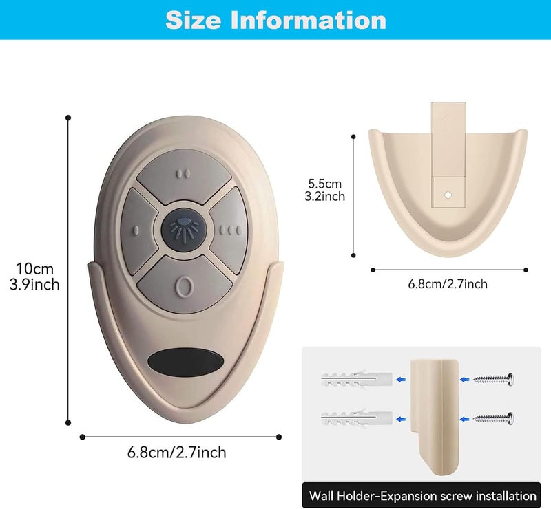جهاز تحكم عن بعد بديل لمروحة السقف 35T موديلات Harbor Breeze KUJCE9603 CHQ7202T CHQ7202T1 L3HFAN35T1 FAN-35T1 L3HFAN35T FAN-35T، مع زر التعلم - Image 5