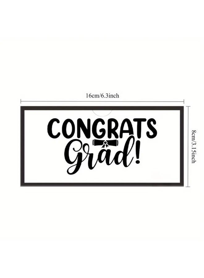 Graduation Acrylic Money Holders, Unique Gift for Graduates, Acrylic boxes, Money Holder, Graduation gifts, Graduation Party Supplies - Image 2