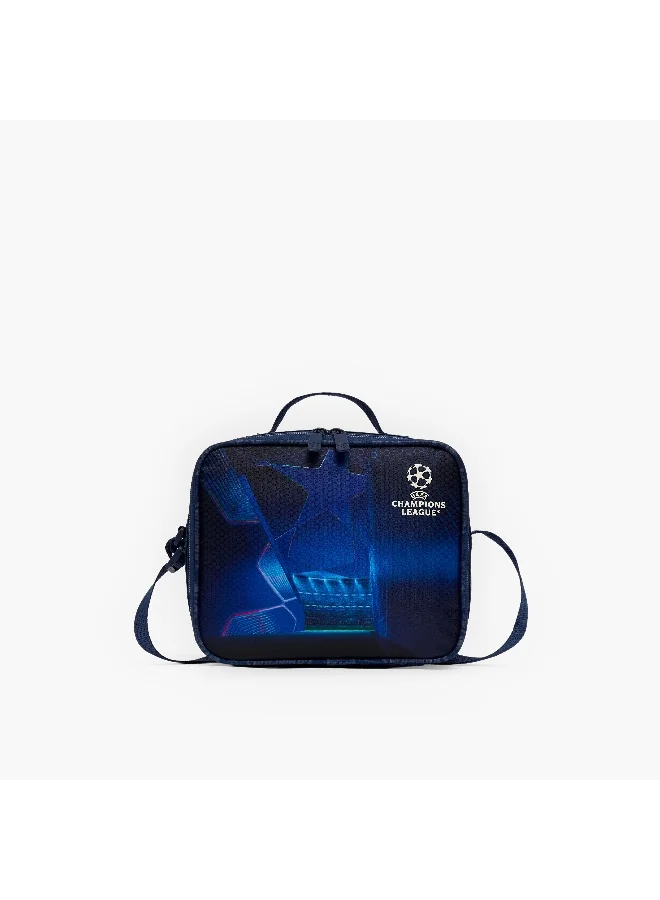 تشامبيونز ليج Champions Jersey-Lunch Bag-1 Cmprt- (Polyester) Black \ 24X9X19.5
