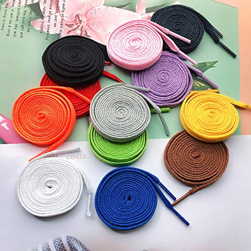 Luckkyme 24Pcs Replacement Drawstrings for Sweatpants Shorts Hoodies Shoe with 3Pcs Drawstring Threader Re-Threader Tool Colorful Universal Drawstrings 47" Long (12Color) - Image 5