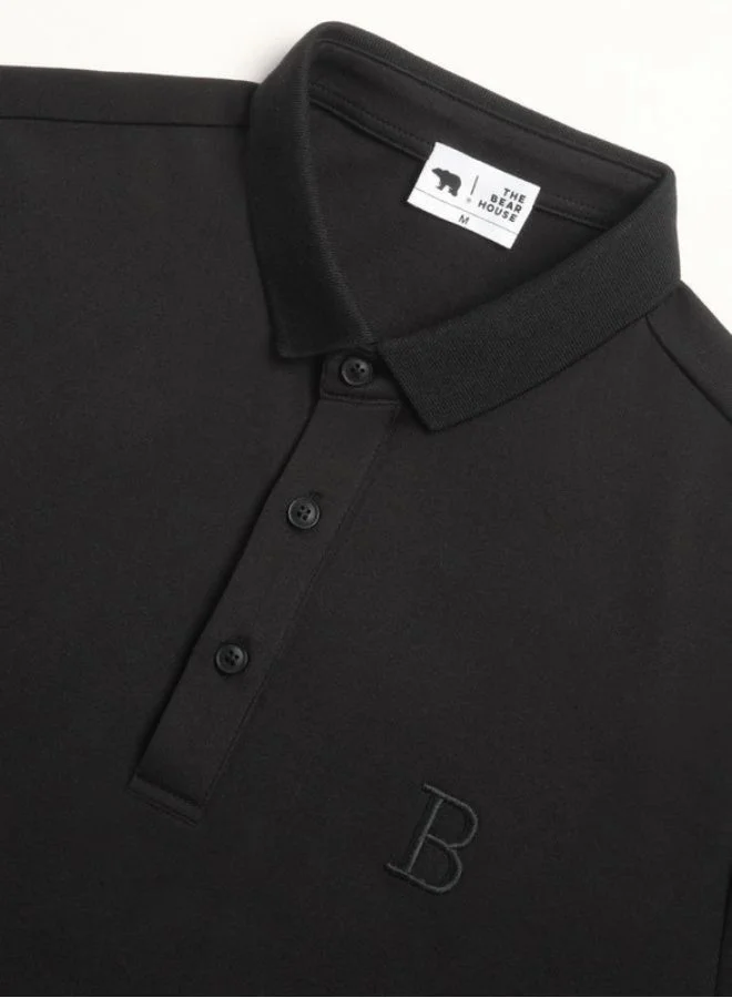 THE BEAR HOUSE  Men's Polo Shirt for Casual & Semi-Formal Wear | Classic Collar Neck T-Shirt | Comfortable, Stylish & Versatile for Office, Travel, Outings & Everyday Use for Men | Best Price UAE