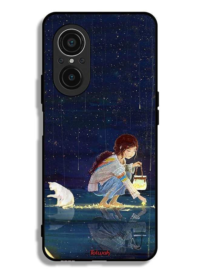 Tolwak Huawei nova 9 SE 4G Protective Case Cover Collecting Stars Art - Image 2