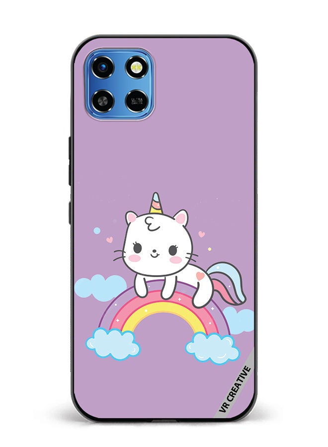 VR CREATIVE Protective Case Cover For Infinix Smart 6 HD Unicorn Design Multicolour - Image 1