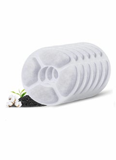 Pet Fountain Filter, Cat Water Fountain Filter,Carbon Replacement Filters for Pet Fountain, Cat and Dog Automatic Flower Water Dispenser (Pack of 6)