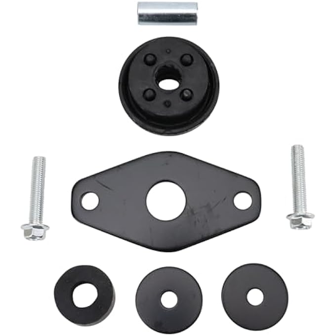 تي آر كيو طقم تثبيت ممتص الصدمات الخلفي العلوي متوافق مع سيارات كرايسلر 2004-2022 ودوج 2006-2022 - Image 1