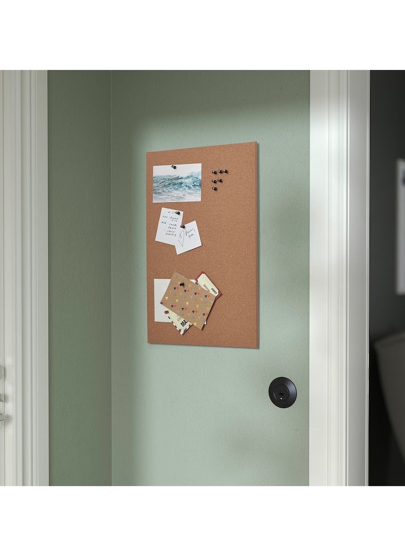Generic - Memo Board With Pins Cork For Office And Home To Gather Notes, Reminders, Pictures And Prints 52x33 cm - Image 1