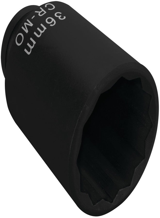 بيرفورمانس تول مجموعة أدوات الأداء W89321 لصمولة المحور ومقبس المثقاب السداسي (8 قطع) - هيكل من فولاذ الموليبدينوم الكروم، مقابس عميقة للغاية لقبضة آمنة، حماية من التآكل، حقيبة تخزين ملائمة - محرك 1/2 بوصة - Image 4