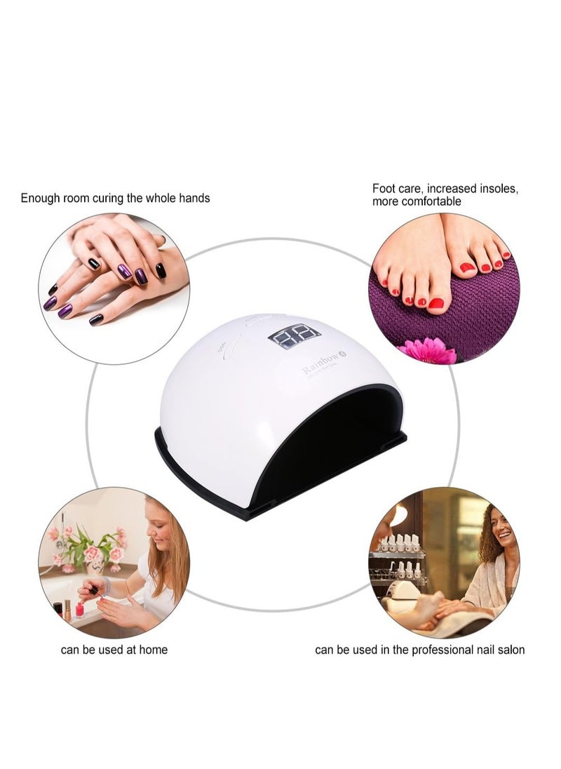 Rainbow 2in 1 Led Uv Nail Lamp  - Image 3