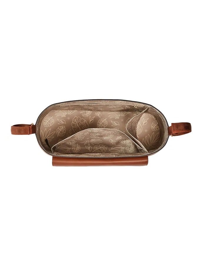 TWELVElittle TWELVElittle Peek A Boo Stroller Organizer - Toffee - Image 3