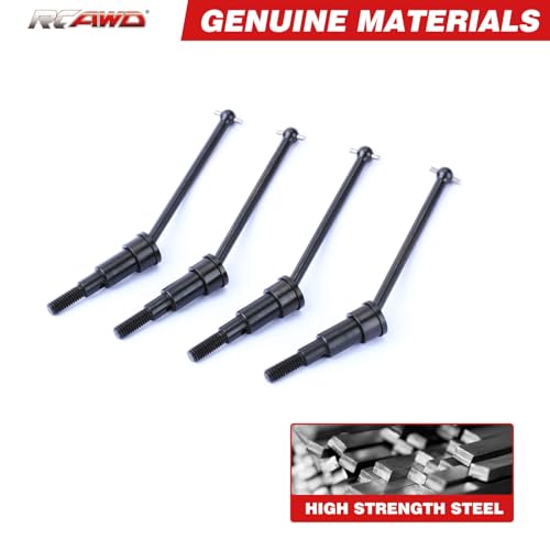 RCAWD #45 Steel CVD Drive Shaft Front Rear CVD Driveshaft Wheel Hex Wheel Nut for Arrma 1/18 Granite Grom Typhon Grom Mega 380 Upgrade Parts - Image 4