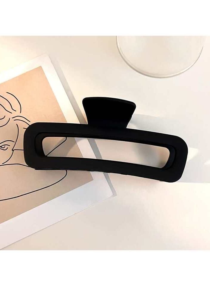 4 قطع من مشابك الشعر الكبيرة، مشابك شعر غير قابلة للانزلاق للنساء والفتيات، مشابك قوية للشعر الكثيف والشعر الرقيق - Image 3