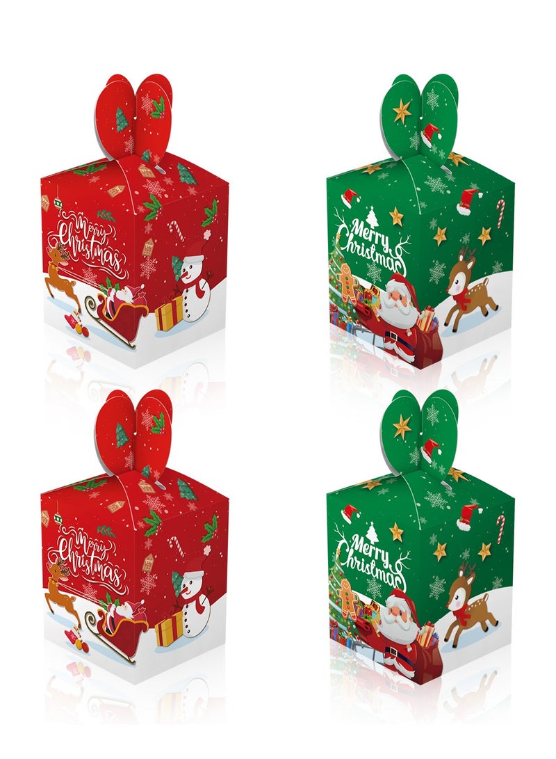 هايلاند 6 قطع من علب حلوى هدايا عيد الميلاد المجيد - Image 1