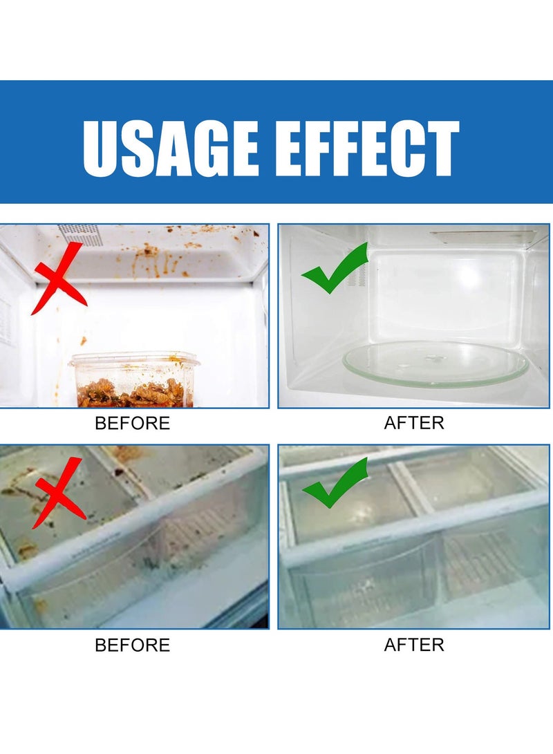 Refrigerator Deodorizing Cleaner Deep Cleans Stubborn Dirt and Dilute Odor Refrigerator Cleaner 120ml - Image 3