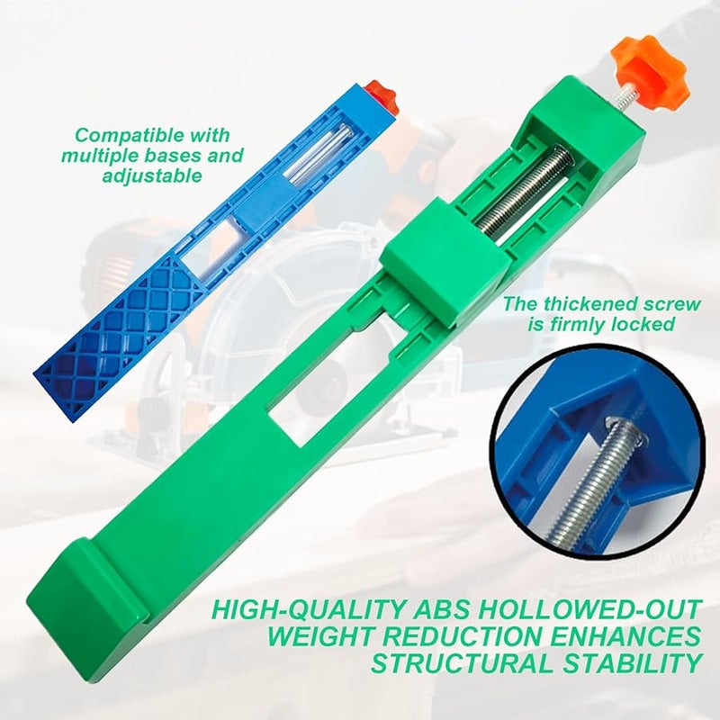 Adjustable Circular Saw Cutting Guide With Knob For Woodworking DIY Home Improvement - Image 4