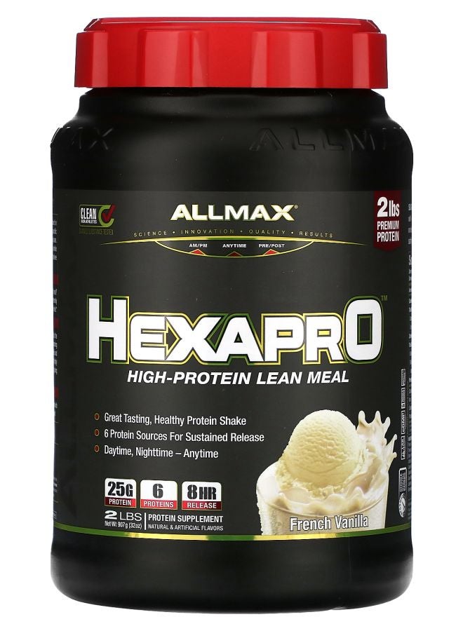 Allmax Hexapro™ High-Protein Lean Meal French Vanilla 2 lbs (907 g)