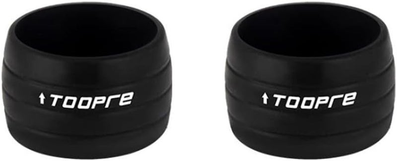 woobles 1 Pair Bicycle Handlebar Strap Fixing Ring Road Bike Handlebar Strap Cover Dead Fly Bend Handlebar Wrap Silicone Anti-slip Strap - Image 1