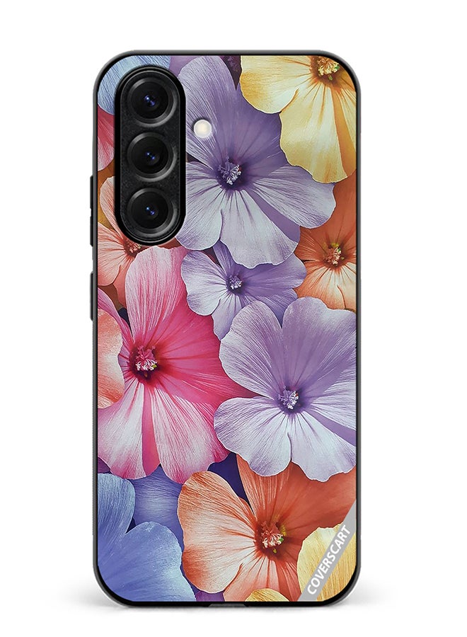 VR CREATIVE Protective Case Cover For Samsung Galaxy A56 Flower Design Multicolour