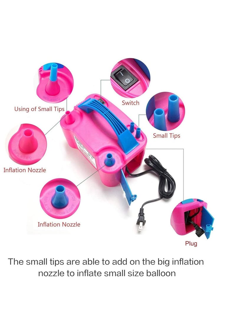 فون بلانيت Electric Balloon Pump Durable Sturdy Made Up With High Quality Lightweight 21x14x17cm - Image 2