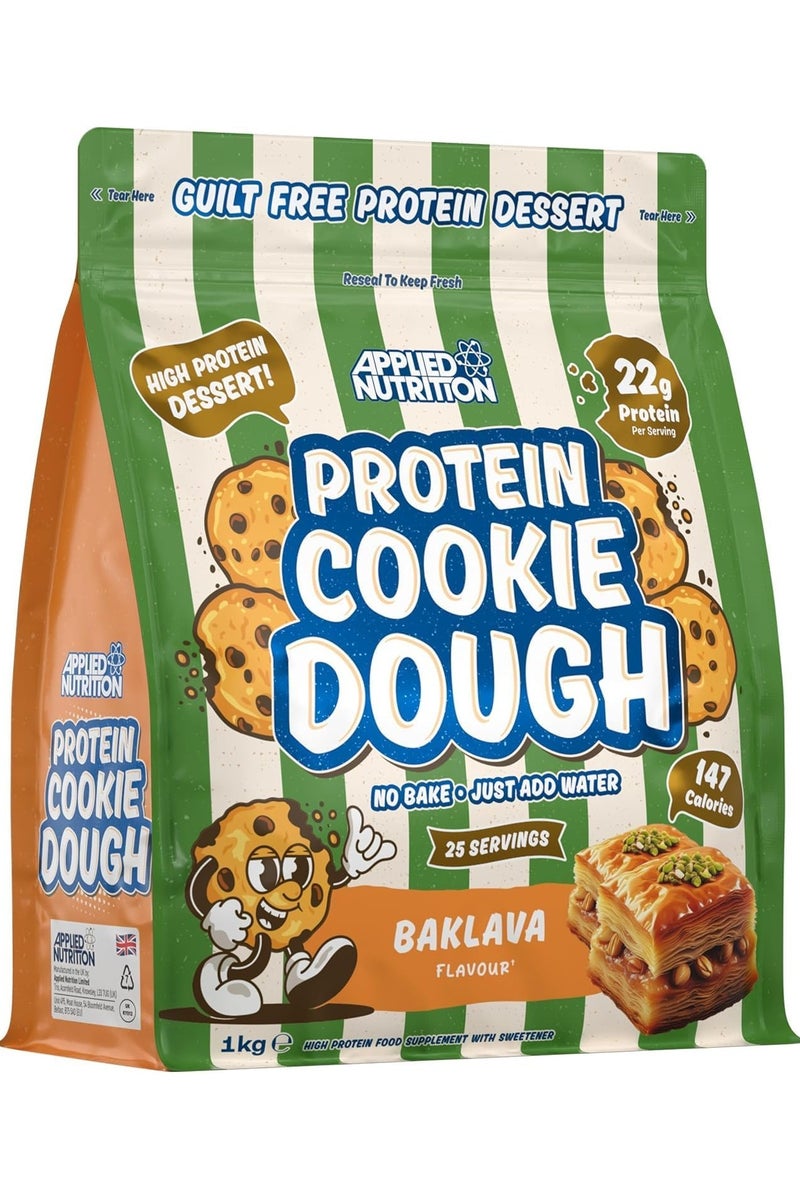 Applied Nutrition Protein Cookie Dough Baklava flavour 1 kg - Image 1