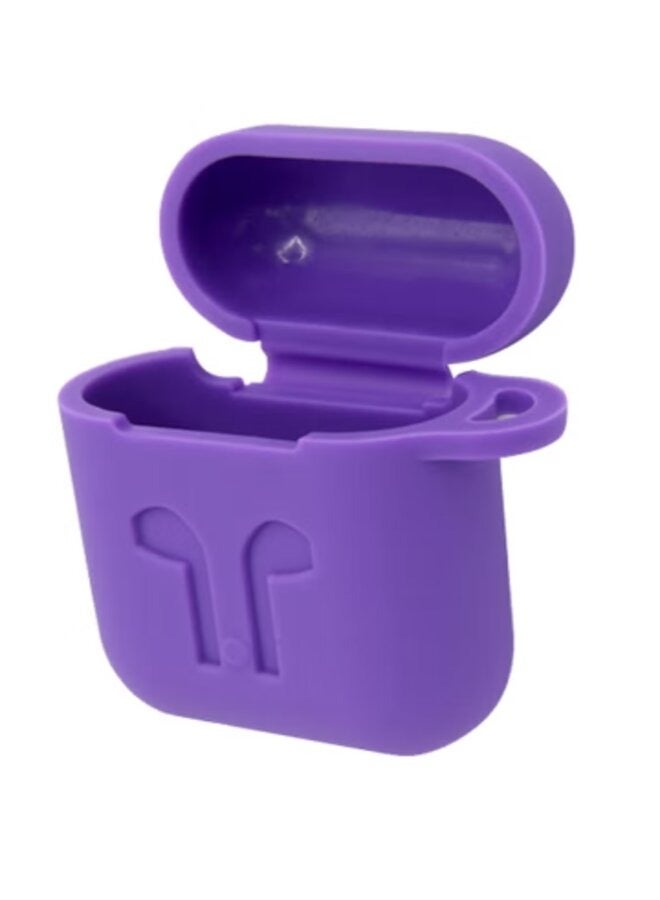 Protecting Case Cover For Apple AirPods Purple - Image 1