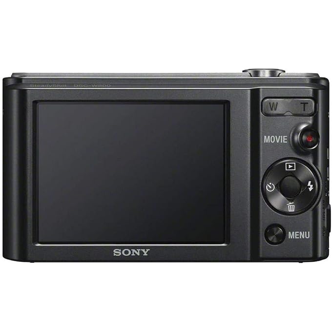Sony DSCW800/B 20.1 MP Digital Camera (Black) - Image 2