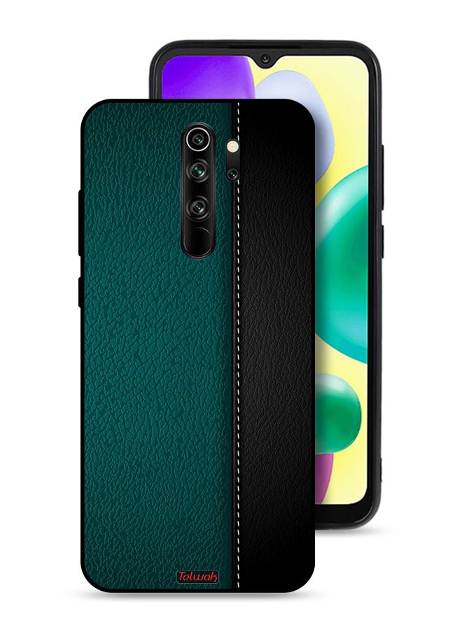 Tolwak Xiaomi Redmi Note 8 Pro Protective Case Cover Leather Pattern - Image 1