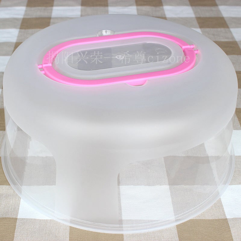 10-Inch Thick Plastic Cake Box Buckle Birthday Cake Box Pp Portable Portable Baking Box - Image 3