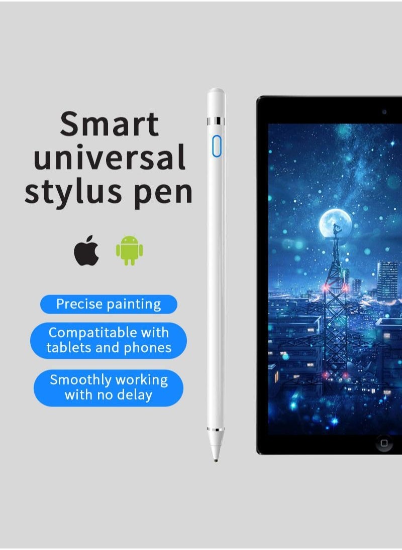 يو إل اتش واي سي - قلم إلكتروني قابل للشحن مع مؤشر مستوى البطارية ، شحن سريع USB-C ، توافق واسع وبطارية طويلة الأمد لأجهزة الشاشات الممسحة - Image 1