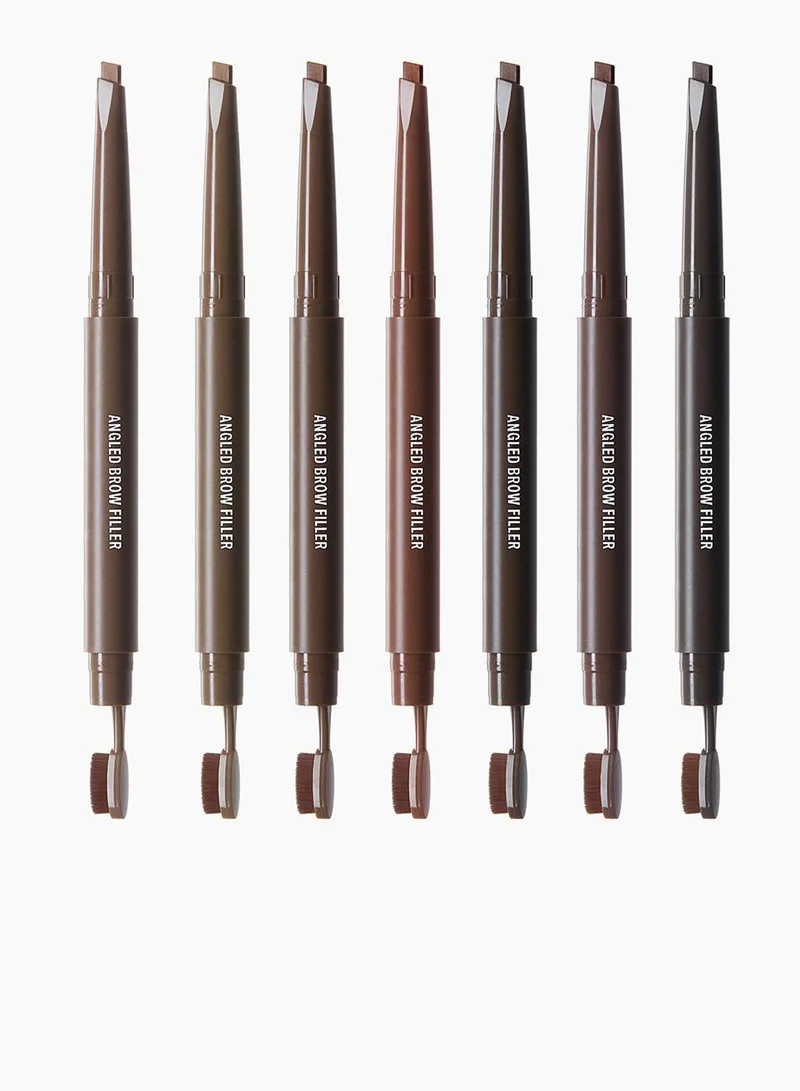 H&M Angled Brow Filler Retractable Angled Eyebrow Pencil With Paddle Brush