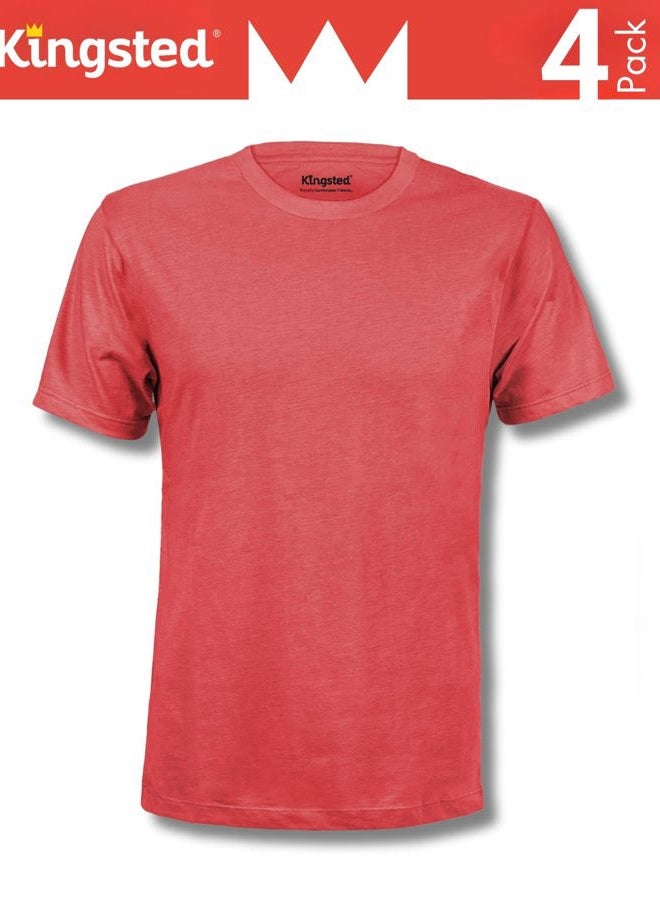 Kingsted T-Shirts for Men Pack - Royally Comfortable - Soft & Fresh Premium Fabric - Well-Crafted Classic Tee, Kingsted Favorites, L - Image 5