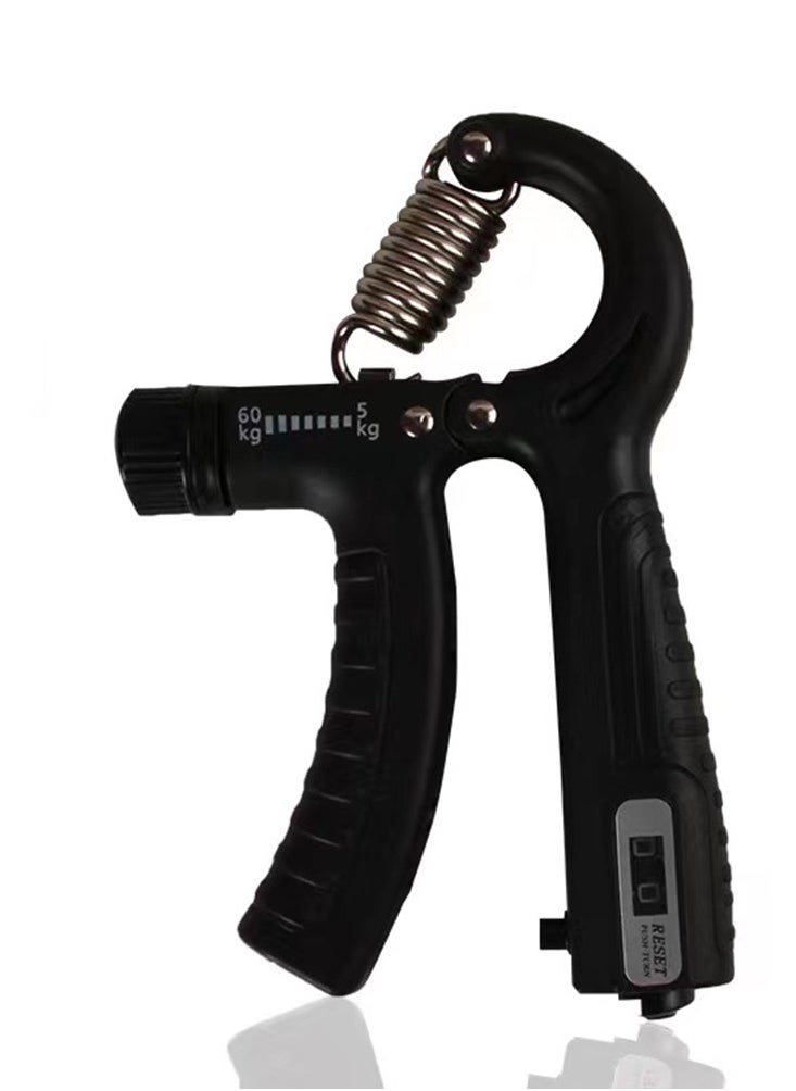 KUYING 6 Pcs Hand Grip Strengthener Kit with Storage Pouch Hand Finger Exerciser 5 Finger Stretcher Adjustable Hand Gripper Hand Therapy Ball Grip Exercise Ring  - Image 2