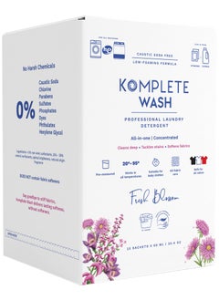 Wash - Professional Laundry Detergent - 15 Sachets