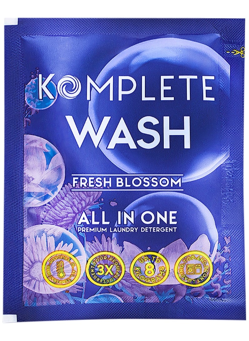 Komplete - Wash - Professional Laundry Detergent - 15 Sachets - Image 1