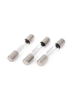 Microwave Oven High Voltage Glass Tube Cartridge Fuse, 5kV 6mmx40mm 3Pcs, 600mA 700mA 800mA 900mA (0.75A (750mA))