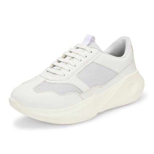 Centrino Women Sneaker | Cushioned Insole for Comfort | Stylish Lace-Up Design | Perfect for Casual Outfit for Girls 9242-9 - Image 1