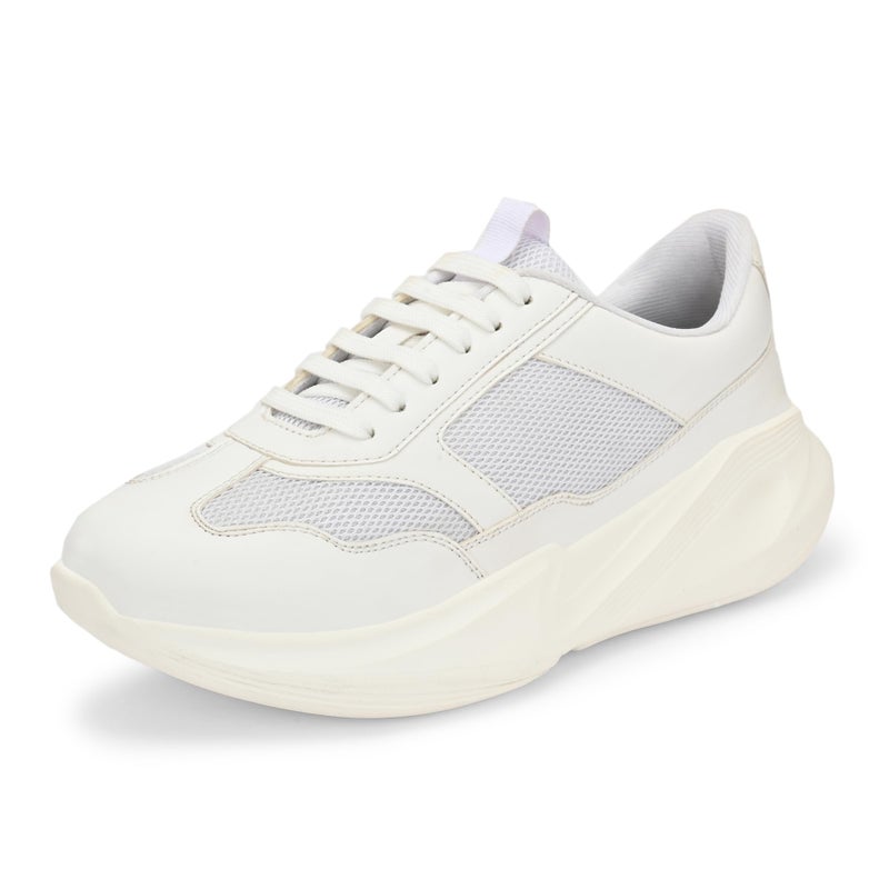 Centrino Women Sneaker | Cushioned Insole for Comfort | Stylish Lace-Up Design | Perfect for Casual Outfit for Girls 9242-9 - Image 2