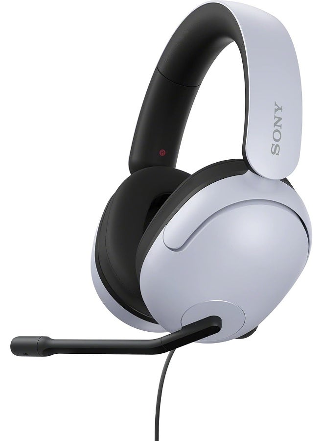 سوني Sony INZONE H3 Wired Gaming Headset, Over-Ear Headphones with 360 Spatial Sound, MDR-G300, PC & PlayStation 5 Compatible - White - Image 1