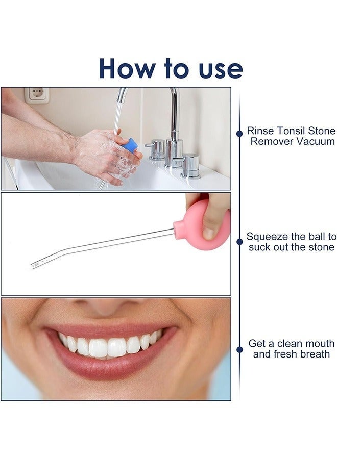 Bukela Tonsil Stone Remover, Manual Style Mouth Cleaner, Vacuum Tonsil Stone Cupping Tool (Blue) - Image 4