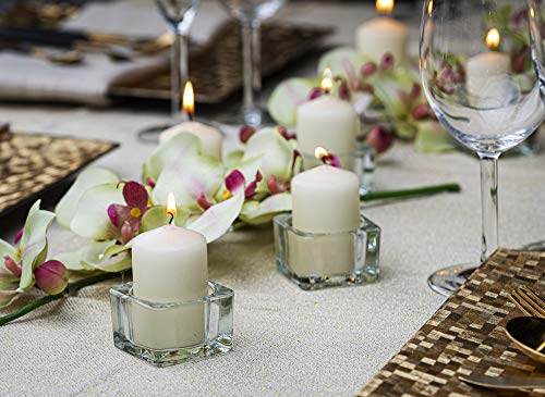 BOLSIUS Ivory Pillar Candles - 20 Pack 2x4 inch Pillar Candle Set - 20 Hours Dripless & Smokeless Clean Burning Dinner Candles - Premium Europen Quality - Palm Oil Free - 0% Animal Fat - Party Candles - Image 3