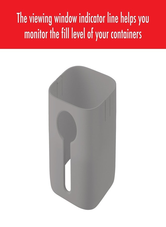 ZWILLING Fresh & Save Cube Color Sleeve, Small Cube, S, Grey - Image 3