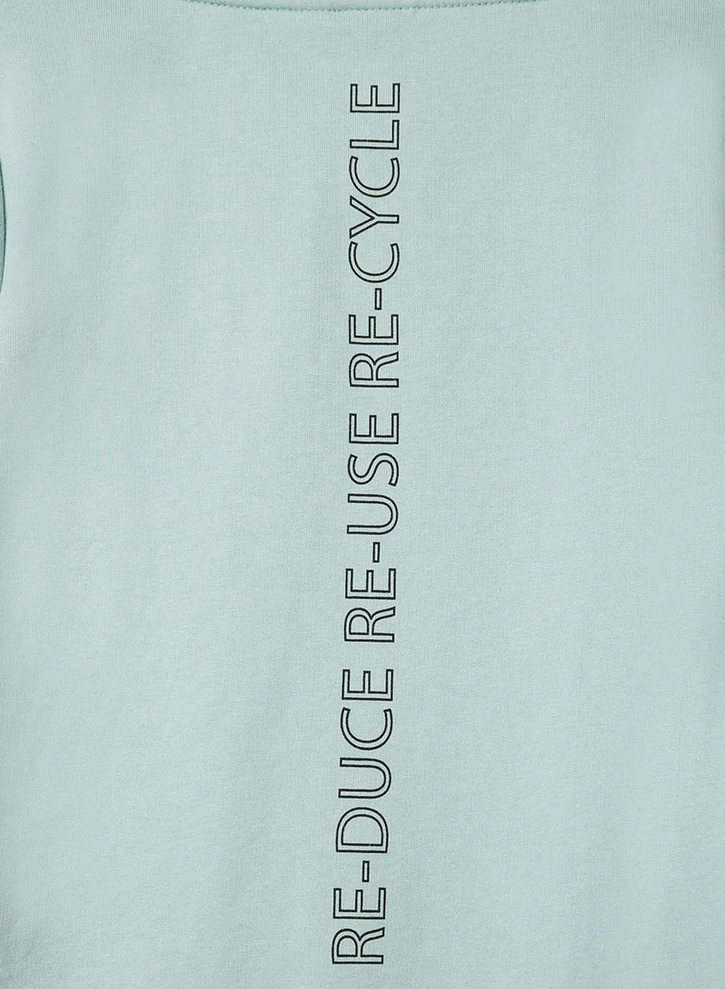 NAME IT Kids Slogan Hoodie