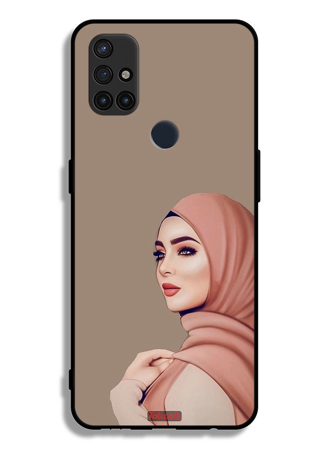 Tolwak OnePlus Nord N10 5G Protective Case Cover Beautiful Hijab Girl - Image 2