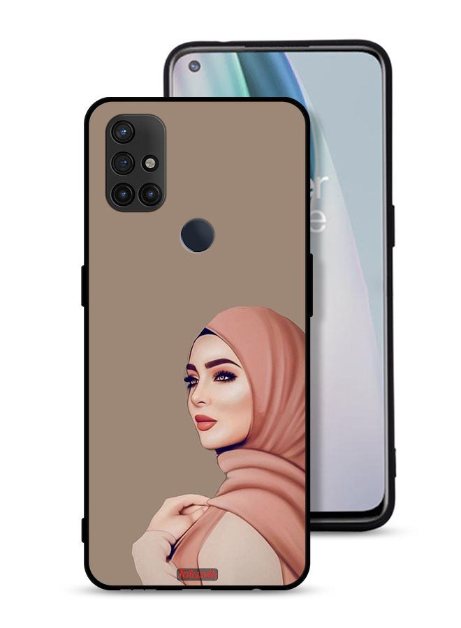 Tolwak OnePlus Nord N10 5G Protective Case Cover Beautiful Hijab Girl - Image 1