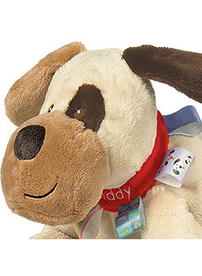 Taggies Yer Taggies Buddy Dog, Brown / Beige Soft Toy, 12" - Image 5