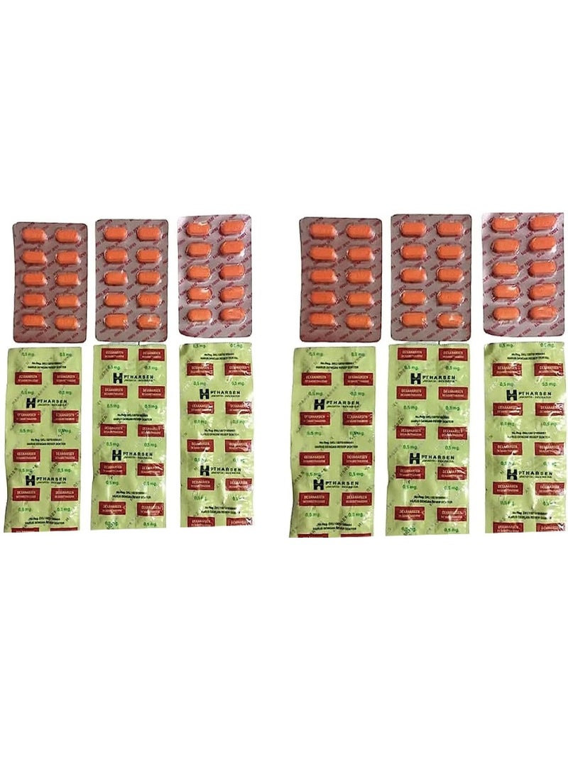 HARSEN 6 strips of nutritional supplements 6 pieces of fattening vitamins