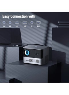 ThundeaL HD Mini Home Theater Projector TDA6W for Full HD 1080P 4K Video 5G WIFI Android Portable Projector for Home Bedroom, Compatible with Smartphone  - Image 3